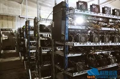 State-of-the-art cryptocurrency mining farm with efficient cooling systems