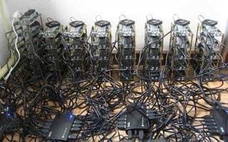 Mining farm for cryptocurrency