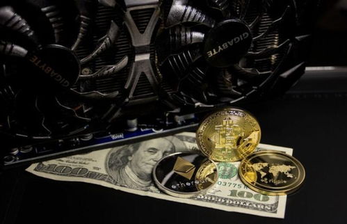 A modern mining rig in action