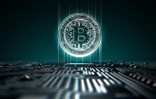 Bitcoin mining rig operating with renewable energy sources